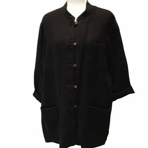 J. Jill 100% Hemp Women’s Button Down Jacket
